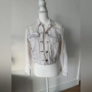 Zara Light Pink Denim Jacket